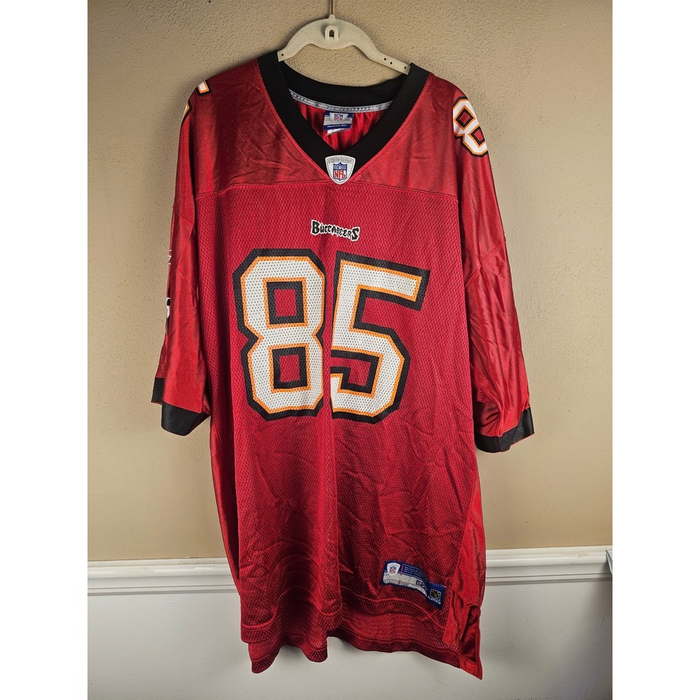 Reebok NFL Equipment Mens Tampa Bay Buccaneers #85 Maurice Stovall Jersey 2XL